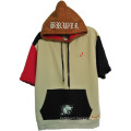 Customized Fashion Street Leisure Style Shirts Hoodie with Short Sleeves (H0002/03/04/05/06)